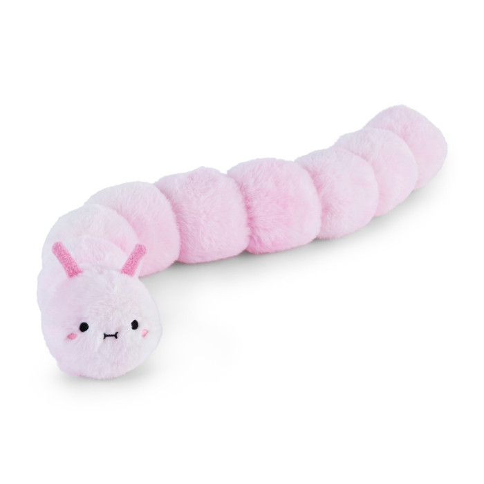 A pink stuffed animal

Description automatically generated